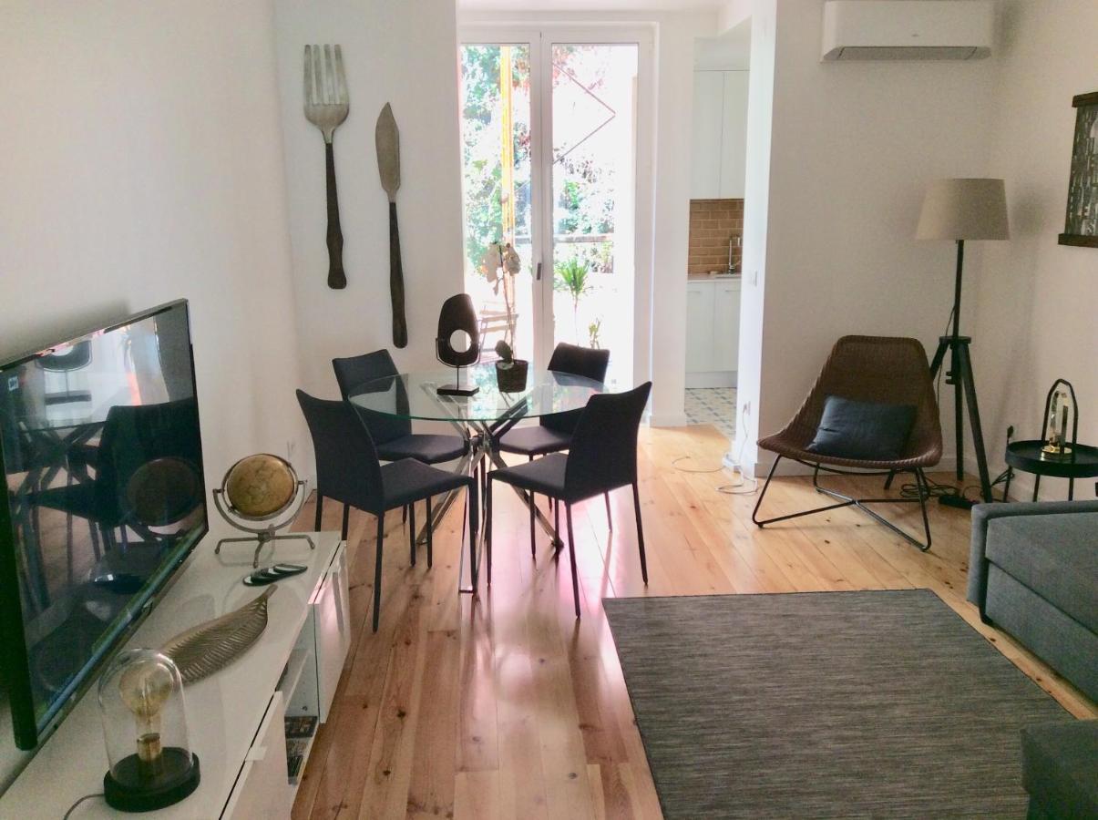 Whome Modern 1-Bed With Ac & Private Terrace Lisboa Eksteriør billede